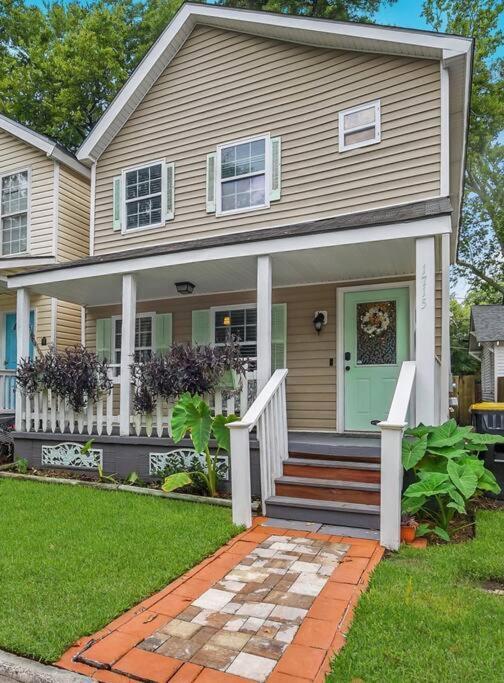 New Cheerful Renovated Home - 5 Min To Downtown! Savannah Exterior foto